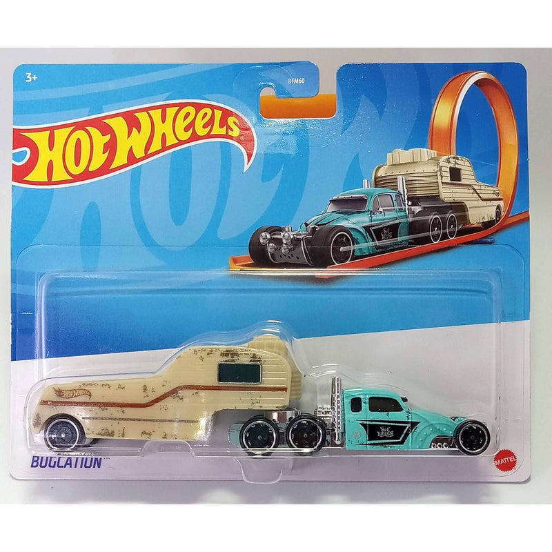 Hot Wheels 2023 Trackin' Trucks (Mix 2) 1:64 Scale Diecast Vehicles, Bugcation