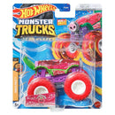 Hot Wheels 2023 1:64 Scale Die-Cast Monster Trucks (Mix 3), Carbonator XXL