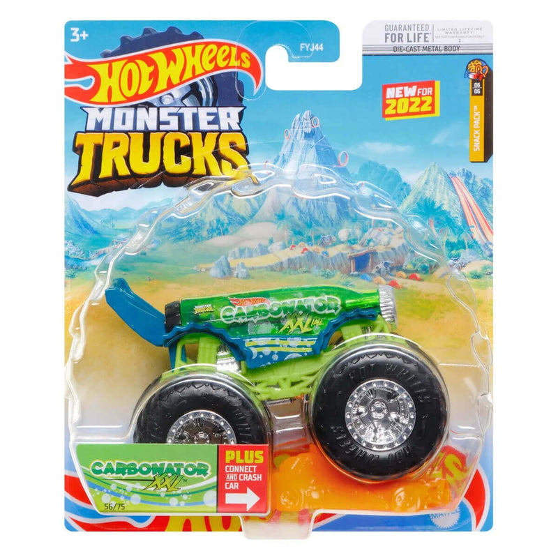 Hot Wheels 2022 1:64 Die-Cast Monster Trucks Carbonator XXL