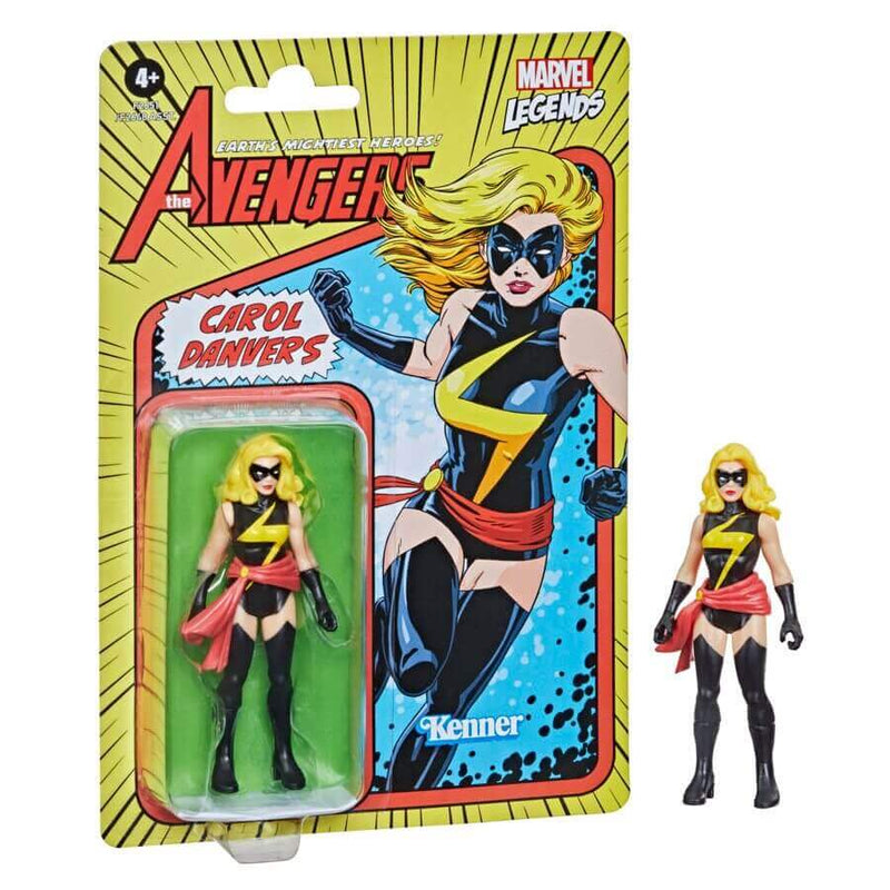 Marvel Legends Kenner 3 3/4-Inch Action Figures Carol Danvers
