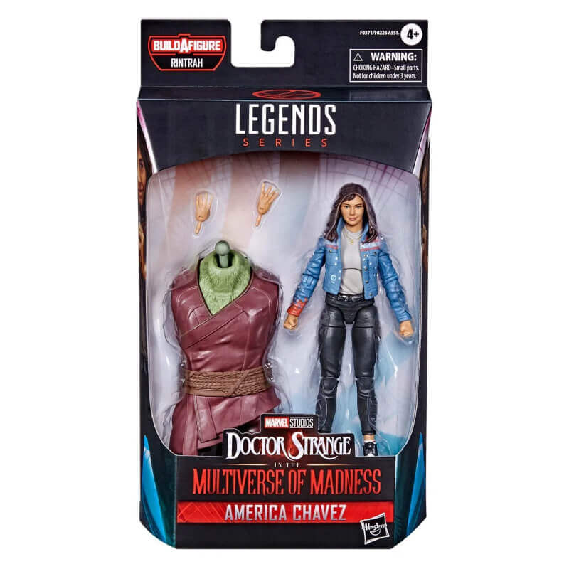 Marvel Legends Series Doctor Strange in the Multiverse of Madness 6 Inch Action Figures America Chavez