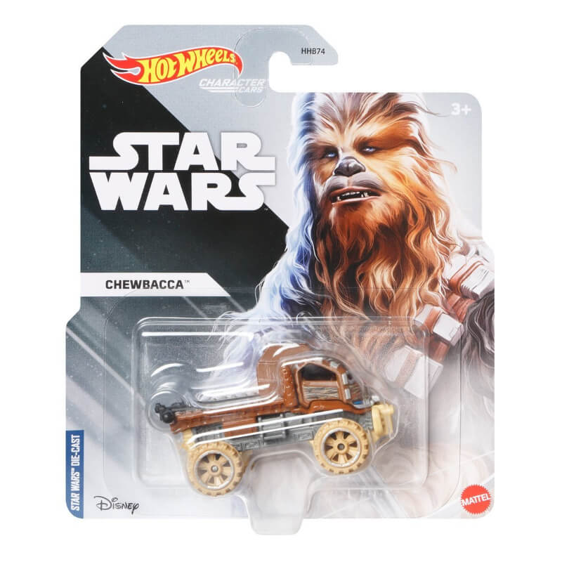 Star Wars Die-Cast Hot Wheels Character Cars Chewbacca