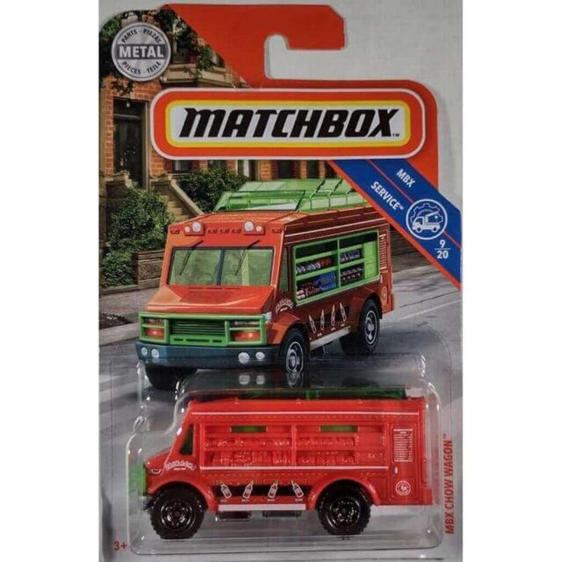Mattel Matchbox Collection Cars MBX Chow Wagon Service Vehicle 9/20