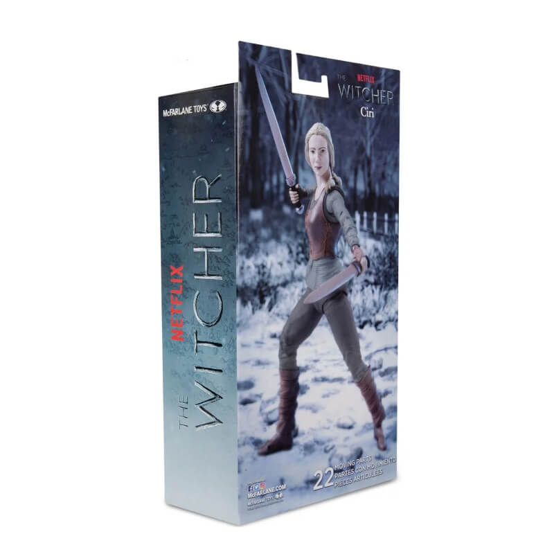 McFarlane Toys Netflix Witcher S2 7 Inch Scale Action Figures Ciri