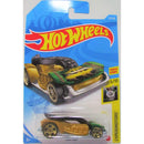Hot Wheels 2021 Experimotors Clip Rod (Gold/Green) Track Stars 5/10 52/250