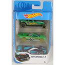 Hot Wheels 2019 Basic Car Assortment 3 Pack Set