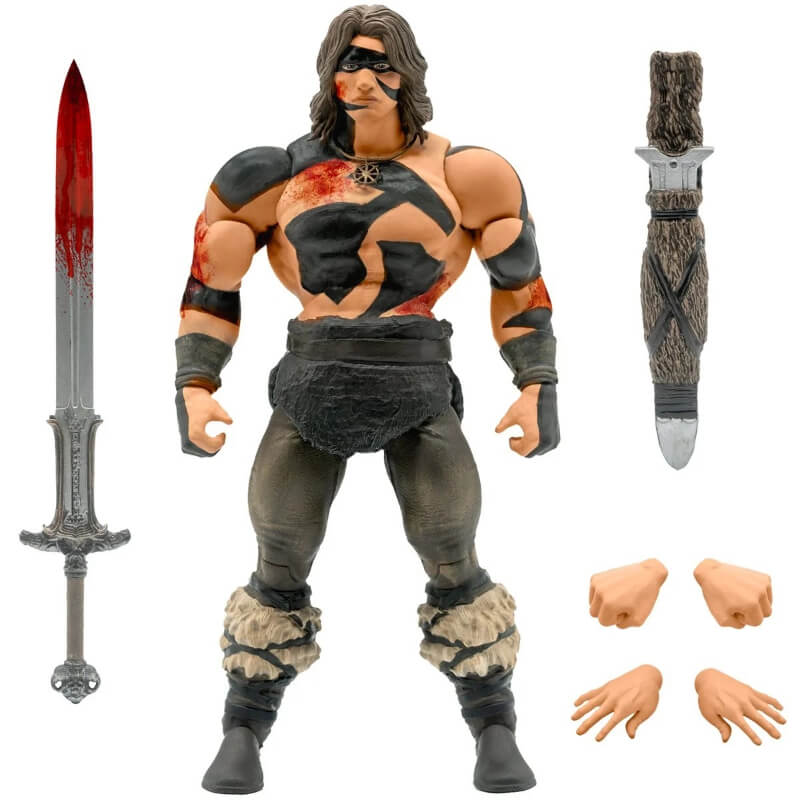 Conan the Barbarian Ultimate's War Paint Conan Action Figure