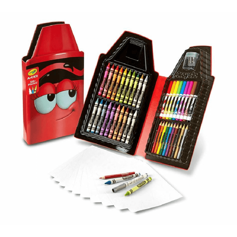 Crayola 50 Pc. Art Kit Crayons, Markers, Pencils & Sharpener