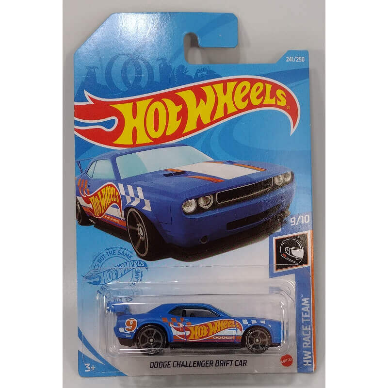Hot Wheels 2021 HW Race Team Series Cars Dodge Challenger Drift Car 9/10 241/250