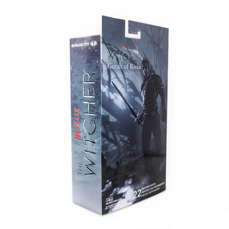 McFarlane Toys Netflix Witcher S2 7 Inch Scale Action Figures Geralt Witcher Mode