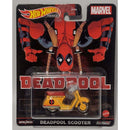 Hot Wheels Premium Replica Entertainment 2022 Mix 4 Vehicles Deadpool Scooter