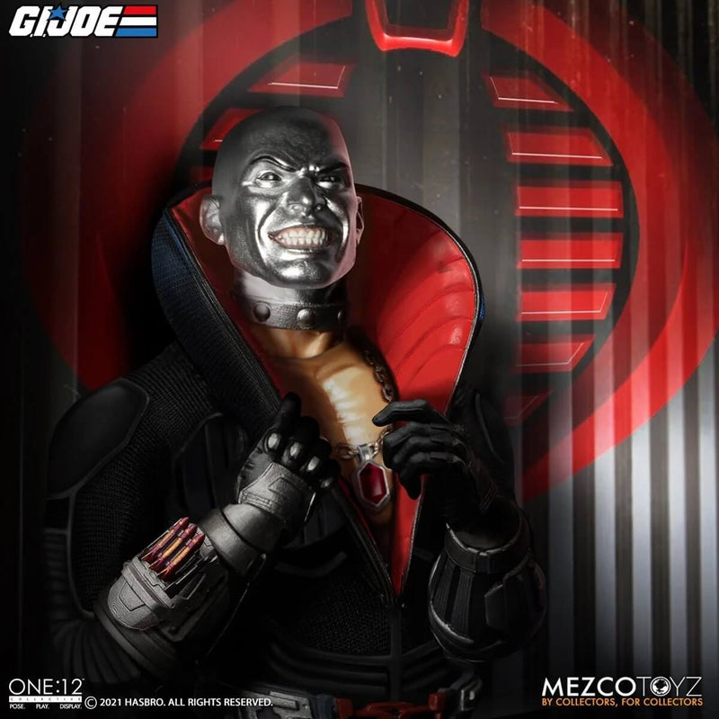 Mezco Toyz G.I. Joe Destro One:12 Collective Action Figure with evil grin