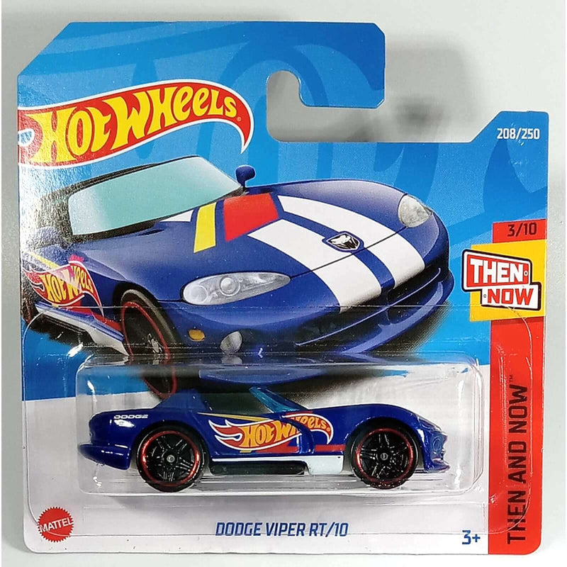 Hot Wheels 2022 Mainline Then and Now Series Cars (Short Card) Dodge Viper RT/10