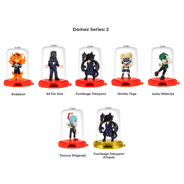 Domez Collectible My Hero Academia Figures, Series 2