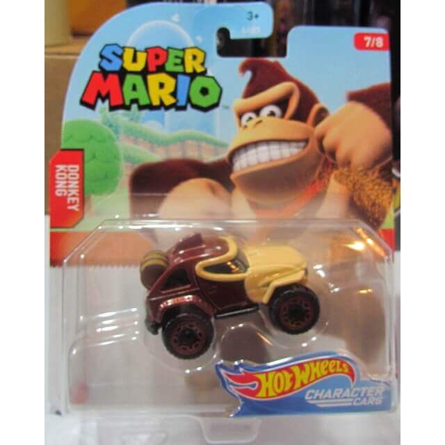 Hot Wheels 2020 Super Mario Bros. Character Cars Donkey Kong 7/8