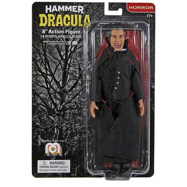 Limited Edition Mego Dracula 8 Inch Action Figure, Hammer Films