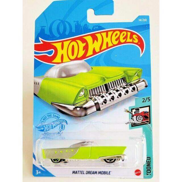 Hot Wheels 2021 Tooned Mattel Dream Mobile (Green) 2/5 14/250