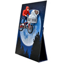 E.T. The Extra-Terrestrial 40th Anniversary Elliott & E.T. on Bicycle 7″ Scale Action Figure, on display, right side view