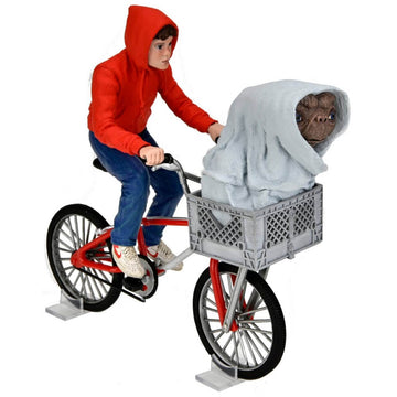 ET the Extra Terrestrial Universal Studios Parks Plush 12 Stuffed Toy ET  Riding in Bike Basket