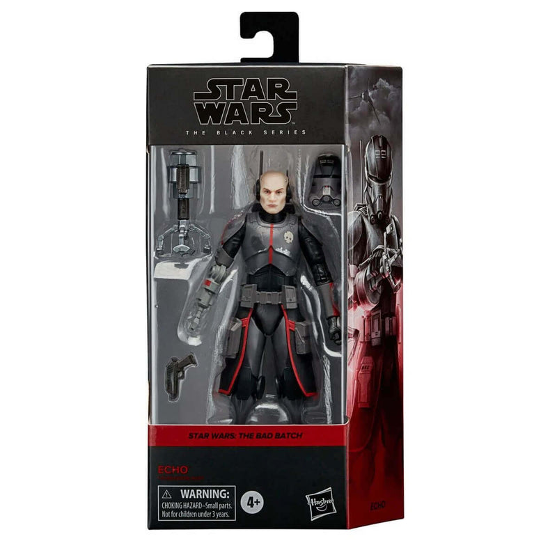 Hasbro Star Wars The Black Series Echo (The Bad Batch) 6-Inch Action Figure, Package Front