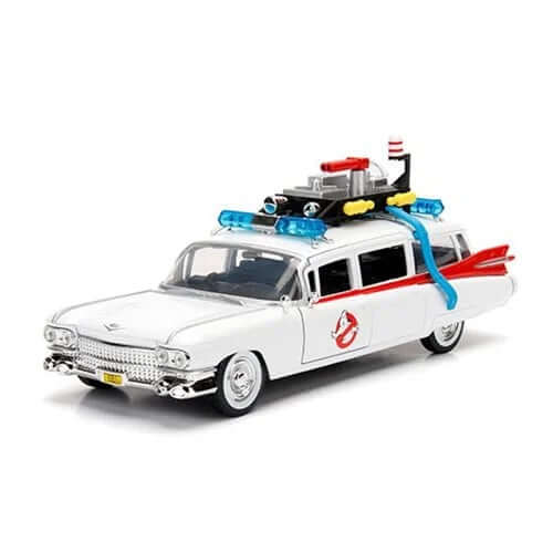 Jada Toys Ghostbusters Hollywood Rides ECTO-1 1:24 9 Inch Scale Die-Cast Metal Vehicle