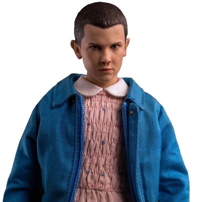 Threezero Stranger Things Eleven 1:6 Scale 9" Action Figure in dress and jacket