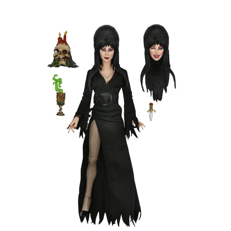 NECA Elvira, Mistress of the Dark 8 Inch Clothed Action Figure