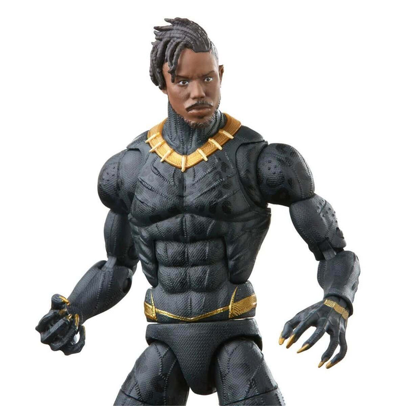 Hasbro Black Panther Marvel Legends Legacy Collection 6-Inch Action Figures, Erik Killmonger Front