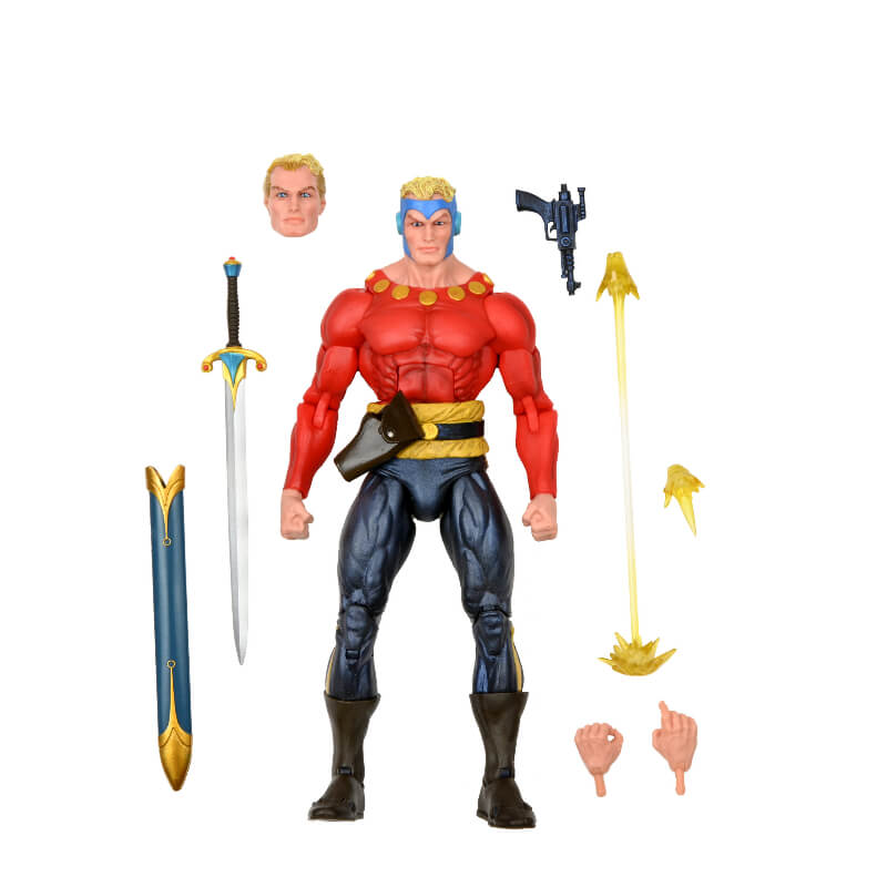 NECA The Original Superheroes King Features 7 Inch Scale Action Figures Flash Gordon 