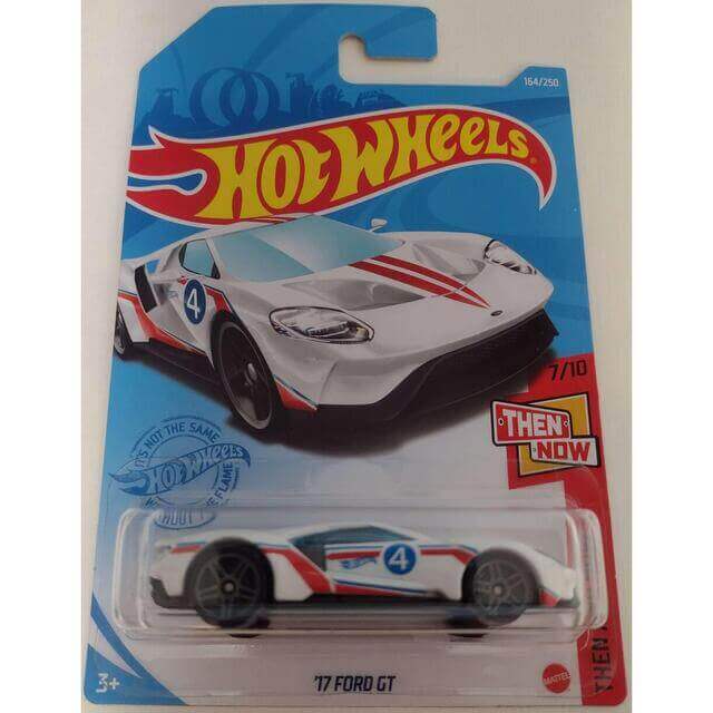 Hot Wheels 2021 Then and Now '17 Ford GT 7/10 164/250