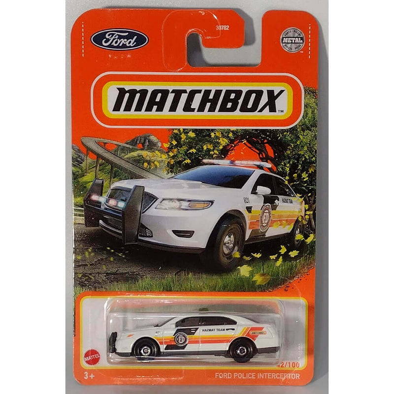 Matchbox Mainline 2022 Cars  Ford Police Interceptor 42/100 HFP63