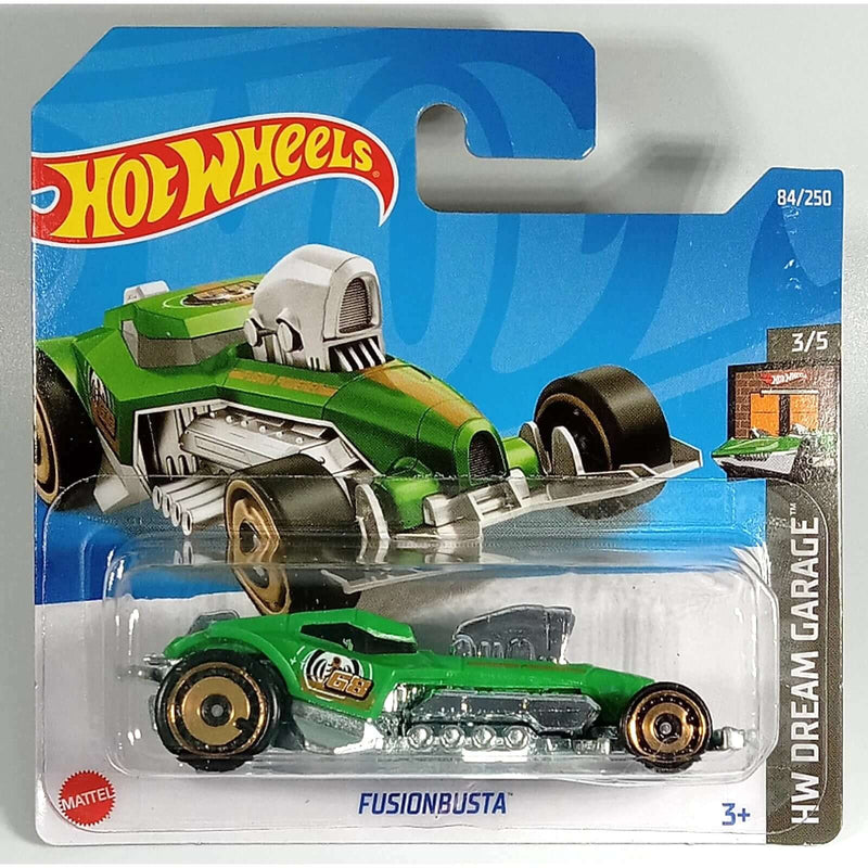 Hot Wheels 2022 HW Dream Garage Series Cars (Short Card) Fushionbusta (Green)