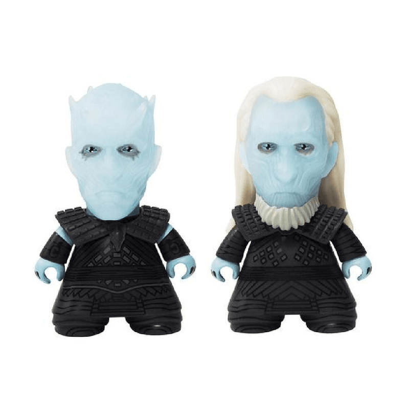 Exclusive GOT 3" Titan Twin Pack Night King and White Walker Vinyl Figure