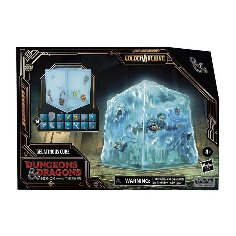 Dungeons & Dragons Honor Among Thieves Golden Archive Gelatinous Cube 6-Inch Scale Deluxe Action Figure, package front