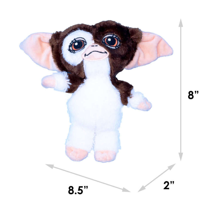 Buckle-Down Gremlins Gizmo Squeaker Plush Dog Toy with size markers
