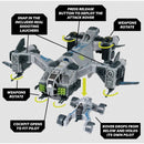 Playmonster Snap Ships Forge Gladius AC-75 Drop Ship