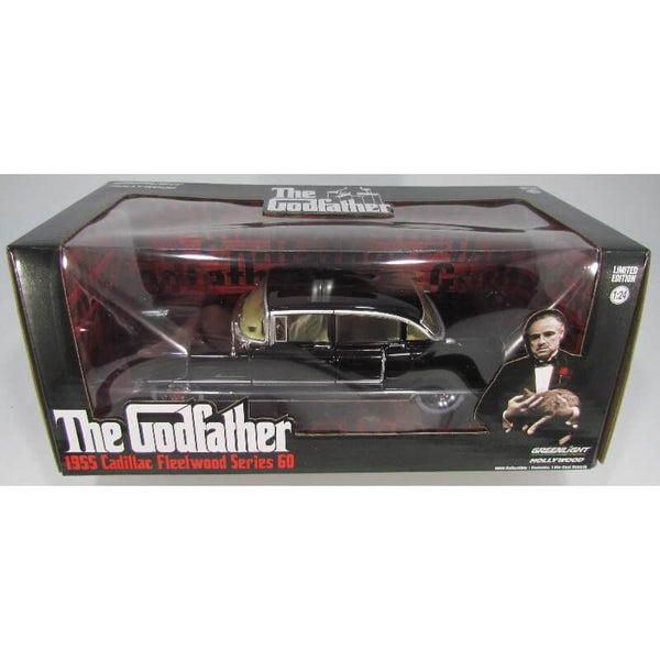 The Godfather 1955 Cadillac Fleetwood 1:24 Scale Die-Cast Metal Vehicle