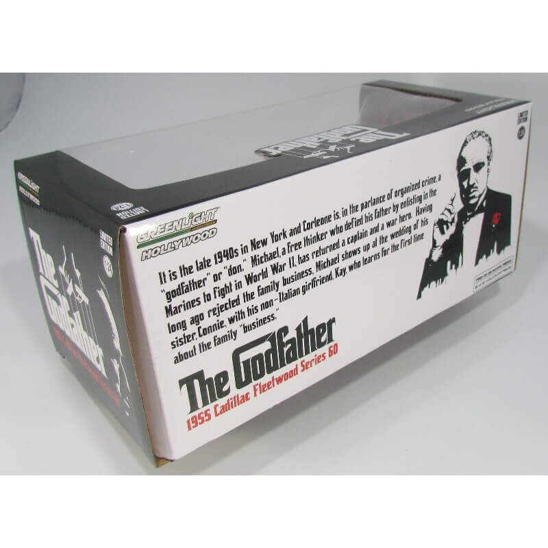 The Godfather 1955 Cadillac Fleetwood 1:24 Scale Die-Cast Metal Vehicle