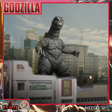 destroy all monsters round 1 Mezco Toyz Godzilla: Destroy All Monsters (1968) 5 Points XL Round 1 B