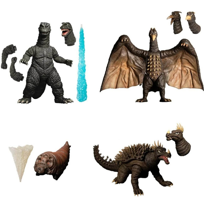 Mezco Toyz Godzilla: Destroy All Monsters (1968) 5 Points XL Round 1 Boxed Set