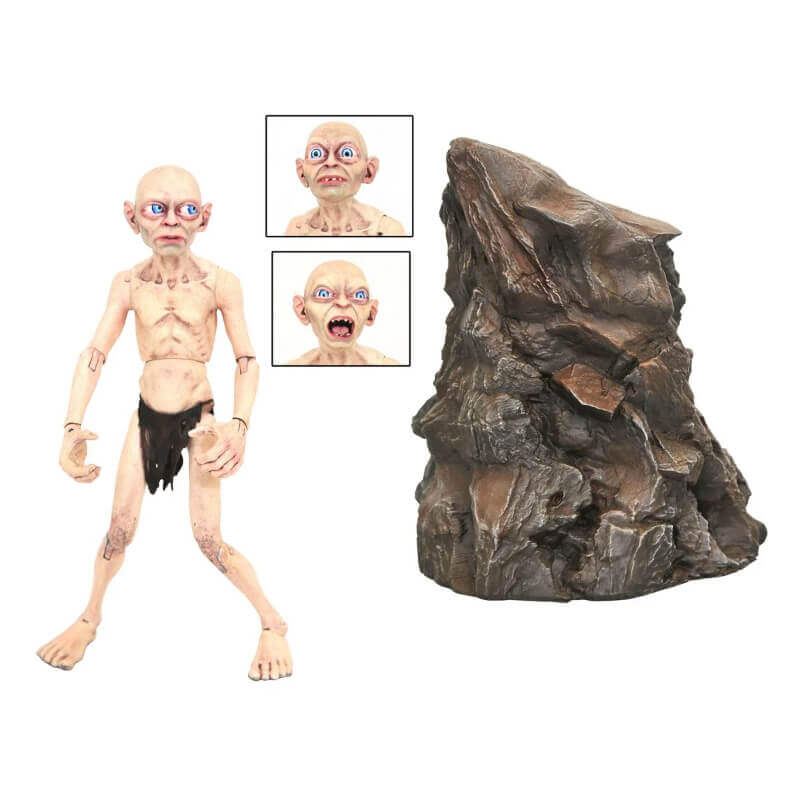 Diamond Select Lord of the Rings Deluxe Action Figure, Gollum