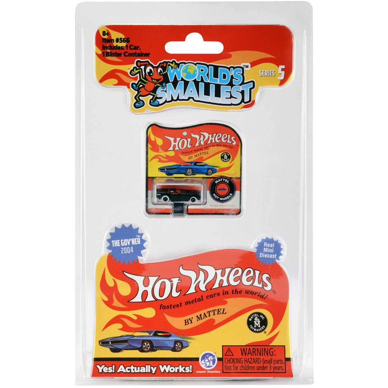 World's Smallest Hot Wheels Cars Series 5 and 6 The Gov'ner 2004