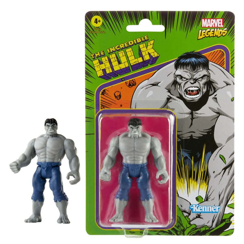 Marvel Legends Kenner 3 3/4-Inch Action Figures Grey Hulk