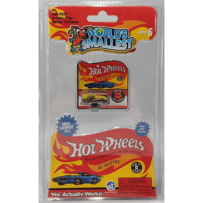 World's Smallest Hot Wheels Cars Series 5 and 6 Great Gatspeed 2015
