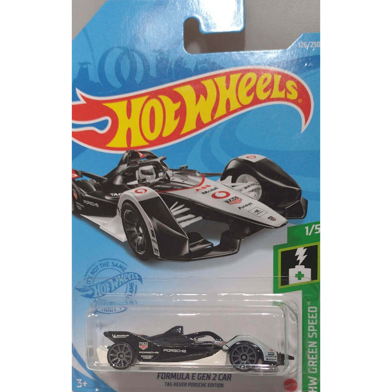 Hot Wheels 2021 HW Green Speed Series Cars Formula E Gen 2 Car Porsche Edition 15 126250