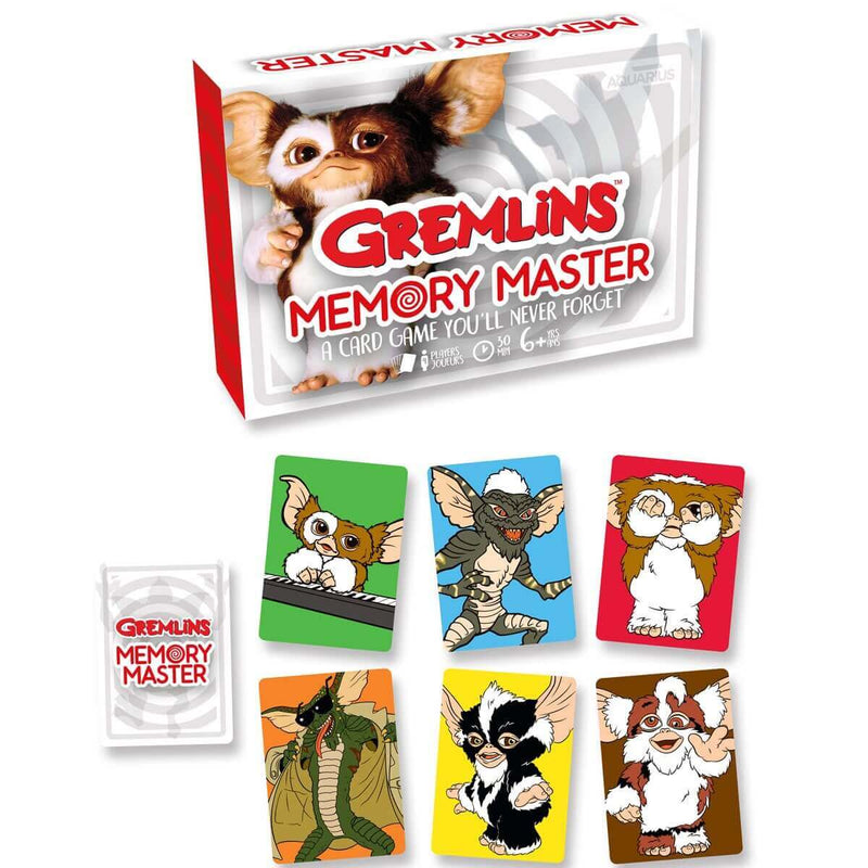 Aquarius Gremlins Memory Master Card Game