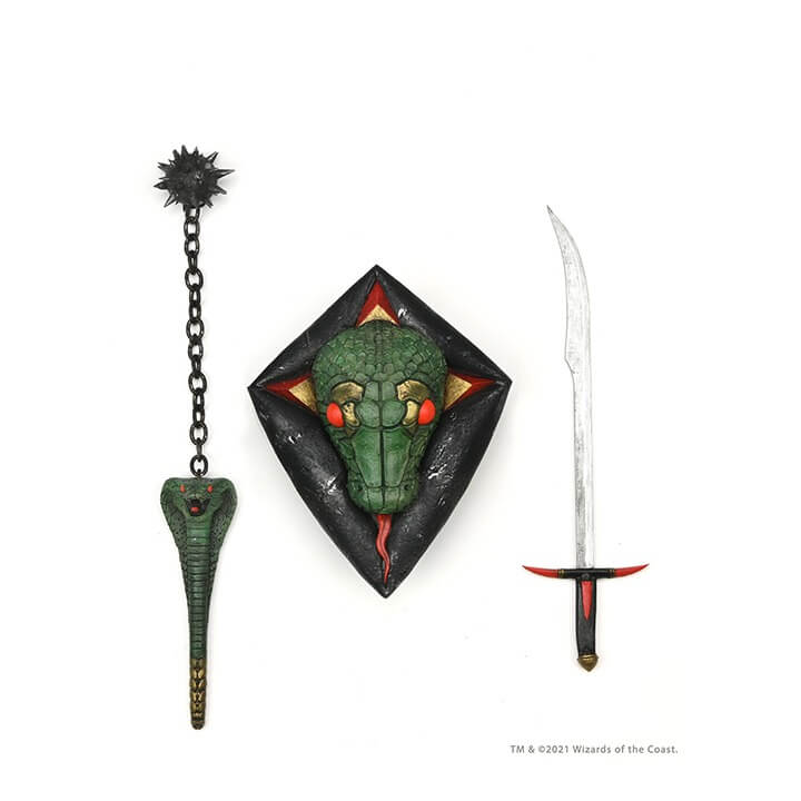 NECA Ultimate Grimsword Dungeons & Dragons 7 Inch Scale Action Figure Accessories