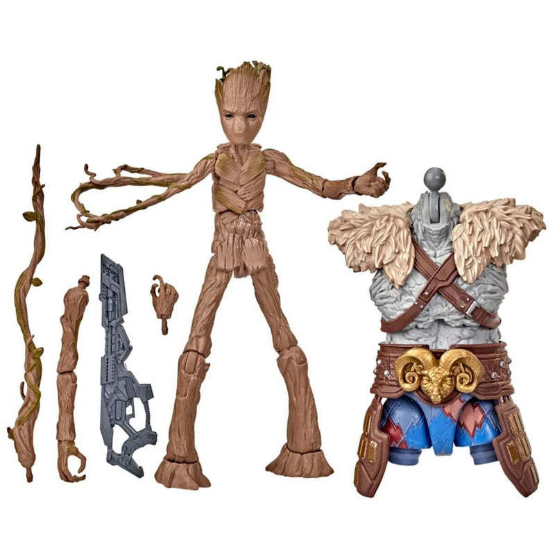 Thor Love and Thunder Marvel Legends Action Figures, Groot