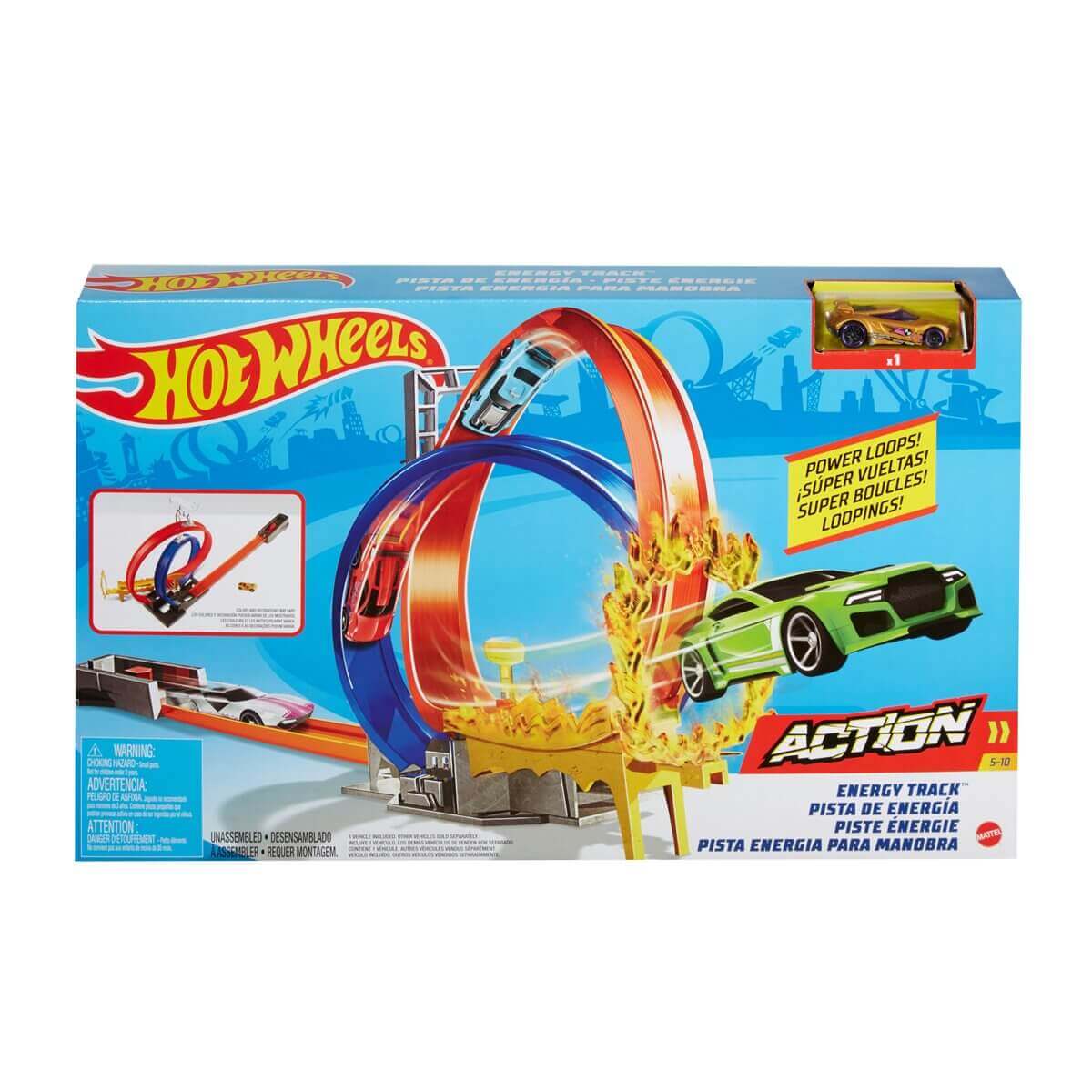 Hot Wheels Energy Track Playset