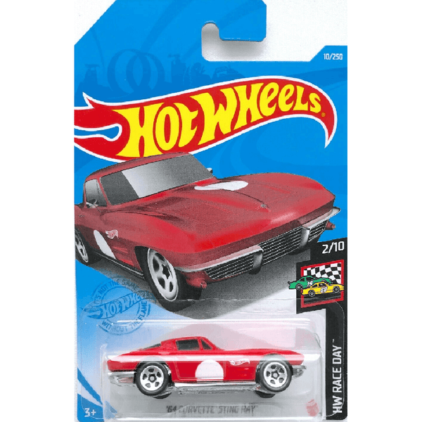 Hot Wheels 2021 HW Race Day '64 Corvette Stingray 2/10 10/250